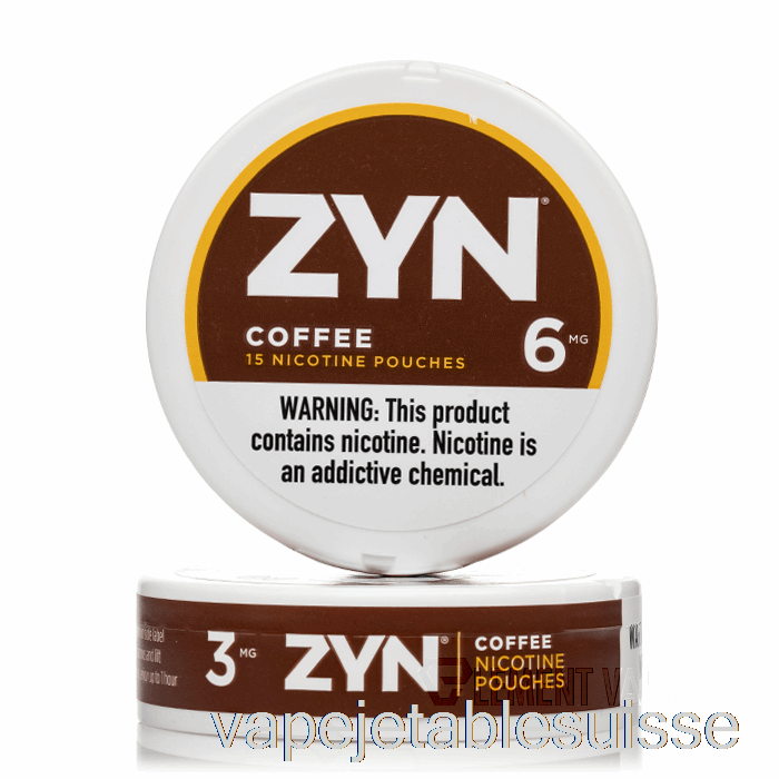 Vape Suisse Zyn Sachets De Nicotine - Café 3mg (paquet De 5)